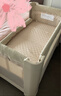 ABCMOKOO赫特嬰兒床新生兒折疊拼接大床便攜可移動(dòng)bb寶寶床-伯爵奢金 曬單實(shí)拍圖