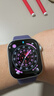Apple/蘋(píng)果 Watch S11 智能手表GPS款46毫米銀色鋁金屬表殼霧紫色運動(dòng)型表帶M/L MEVX4CH/B 曬單實(shí)拍圖