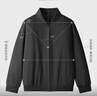 棉致森馬集團夾克男秋季美式棒球服男休閑外套男士衣服 黑色 L 曬單實(shí)拍圖