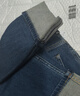 UR2025秋季新款女裝休閑經(jīng)典丹寧闊腿牛仔長(cháng)褲UYY850244 靛藍 28 曬單實(shí)拍圖