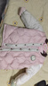 貝肽斯三防抗菌絨兒童羽絨服外套2025秋冬男女童寶寶撞色棒球服 曬單實(shí)拍圖