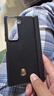 浪倜【頭層牛皮】適用三星ZFold7手機殼W25新款納帕皮雙中軸全包保護心系天下標高檔鏡頭防摔保護套 三星W25【秘影黑】 曬單實(shí)拍圖