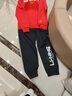 李寧（LI-NING）兒童套裝男女大童加絨保暖2025秋冬新款紅色衛衣衛褲本命年兩件套 榮耀紅連帽衛衣+潮流衛褲 【加絨套裝】 160 曬單實(shí)拍圖