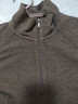 優(yōu)衣庫女裝HEATTECH彈力搖粒絨半拉鏈套頭衫/25秋冬新款479693 08 深灰色 L /160/88A 曬單實(shí)拍圖