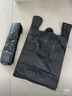 宜之選平口垃圾袋黑色60*80cm100只單面1絲大號加厚家用廚房物業(yè)塑料袋 曬單實(shí)拍圖