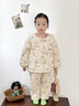 班喜迪女童睡衣套裝秋冬款新款洋氣加厚加絨夾棉寶寶棉服兒童家居服冬季 小兔 100 cm 曬單實(shí)拍圖