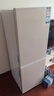 海爾（Haier）冰箱云柔米-膚感180升雙開(kāi)門(mén)兩門(mén)二門(mén)家用小型小戶(hù)型迷你節能省電租房宿舍小冰箱BCD-180LHC200GL 曬單實(shí)拍圖