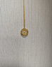 周六?？棄?mèng)網(wǎng)黃金項鏈女足金吊墜生日禮物計價(jià)A0612710 約3.82g 40+5cm 曬單實(shí)拍圖