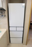松下（Panasonic）【國家補貼20%】小冰糕2.0日系多門(mén)冰箱法式小戶(hù)型450家用超薄無(wú)霜自動(dòng)制冰一級能效NR-EE45BXA-W 曬單實(shí)拍圖