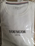 雅戈爾（YOUNGOR）短袖T恤男圓領(lǐng)水柔棉不易起球回彈T恤100%水柔棉 白色 L 曬單實(shí)拍圖
