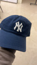 MLB帽子男女軟頂棒球帽虞書欣明星同款運(yùn)動鴨舌帽3ACP6601N-50NYS-F 曬單實(shí)拍圖