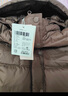 艾萊依陳都靈同款女士羽絨服2025泡芙短款連帽抽繩保暖冬外套 朱古力M 曬單實(shí)拍圖