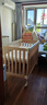 babycare弗里斯克嬰兒床寶寶實(shí)木床+嬰兒床墊4D空氣纖維雙面床墊 曬單實(shí)拍圖