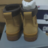 帕拉?。≒ALLADIUM）新款保暖大黃靴子男休閑戶(hù)外真皮馬丁靴百搭高幫鞋男女同款工裝靴 琥珀黃 37 曬單實(shí)拍圖