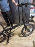 大行（DAHON）S20折疊自行車(chē)20英寸20速成人鋁合金碟剎運動(dòng)競技自行車(chē)KBA005 黑色【BA接頭+油碟剎】 曬單實(shí)拍圖
