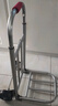 載翼現貨速發(fā)小推車(chē)手拉車(chē)可折疊伸縮便攜拉貨車(chē)行李車(chē)擺攤買(mǎi)菜購物車(chē) 電鍍升級特大號橡膠-32管徑 曬單實(shí)拍圖