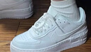 耐克空軍一號女子輕便平底運動(dòng)鞋NIKE AIR FORCE 1 SHADOW CI0919 100白色/白色/白色 37.5 曬單實(shí)拍圖