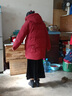 鴨鴨（YAYA）中長(cháng)款羽絨服女2025冬季新款韓版休閑時(shí)尚顯瘦加厚保暖女士外套XH 棗紅色 M 曬單實(shí)拍圖