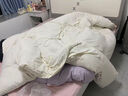 南極人（Nanjiren）大豆被子冬被芯200x230cm冬被棉被冬季被子冬天加厚褥被芯8-10斤 南極人被子-白色【A類(lèi)母嬰級】 200x230cm【約重10斤加厚冬被】 曬單實(shí)拍圖