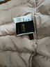 雪中飛經(jīng)典新款基礎舒適輕薄羽絨便捷短款保暖羽絨小馬甲輕盈便攜舒適 黎蔓卡其|7202-女 XL 175/96A 曬單實(shí)拍圖