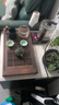 神雕（SHEN DIAO）實(shí)木茶盤(pán)抽屜式儲水排水雙用雞翅木茶臺功夫茶具家用高檔茶托盤(pán) 雞翅小茗匯53*29*6 曬單實(shí)拍圖