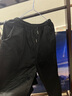 冬季男褲加絨加厚運動(dòng)褲黑色男士褲子男休閑褲男衣服男裝束腳衛褲 純黑色加絨 5XL （180-200） 曬單實(shí)拍圖