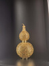 銅師傅 《花絲吉祥葫蘆》客廳 桌面 銅葫蘆擺件 家居裝飾工藝品 曬單實(shí)拍圖