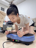 康佳（KONKA）甩脂機減肥器材大功率高頻振動(dòng)律動(dòng)抖抖機懶人抖動(dòng)大肚子神器 【夢(mèng)幻藍】999檔調節+50級動(dòng)力 曬單實(shí)拍圖