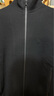 布先生拉鏈立領(lǐng)側邊口袋加厚羊毛外套春秋毛衣開(kāi)衫男BT12235 鋼琴黑 S /165 曬單實(shí)拍圖