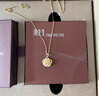 周生生玫瑰花 幸?；?足金黃金吊墜 送媽媽送女友不含項鏈78715P計價(jià) 3.3克(含工費130元) 曬單實(shí)拍圖