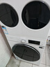 海信（Hisense）璀璨棉花糖三筒E8Q-1 全家筒洗衣機 4合1熱泵洗烘活水健康自由組合 懶人0手洗WH130E8Q-1+WV20W 白色 曬單實(shí)拍圖