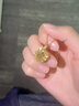 中國黃金（CHINA GOLD）四葉草18k黃金項鏈女捕夢(mèng)網(wǎng)吊墜新年情人節禮物送女友老婆 曬單實(shí)拍圖