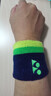 尤尼克斯（YONEX）羽毛球護腕男女健身網(wǎng)球籃球運動(dòng)護腕護手腕吸汗擦汗腕帶AC019CR AC039-藏青色 均碼 曬單實(shí)拍圖