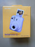 富士（FUJIFILM）拍立得mini12/11/se/41/evo一次成像相機 即拍即得相紙wide400/SQ1 Mini12 鳶尾紫（特價(jià)微瑕） 官方標配 曬單實(shí)拍圖