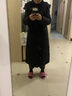恒源祥長(cháng)款羽絨服男2025年新款超長(cháng)款過(guò)膝情侶裝冬季寬松大碼青年外套女 男款黑色保暖 S 【90-105斤】 曬單實(shí)拍圖