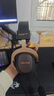 漫步者（EDIFIER）G5plus頭戴式游戲耳機有線(xiàn)電競賽事級電腦筆記本吃雞fps耳麥USB7.1聲道降噪全指向麥克風(fēng)3.5mm接口 黑金色【小金標】+送耳機支架 曬單實(shí)拍圖