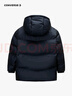 Converse 匡威童裝男童羽絨服冬季新款輕盈保暖兒童連帽外套 藏青藍 150 /72 【建議身高140-152cm】 曬單實拍圖