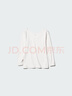 優(yōu)衣庫女裝HEATTECH棉混紡U領(lǐng)T恤/8分袖保暖衣內衣478963 480281 478963/01乳白色 S 曬單實(shí)拍圖