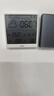 杜克溫濕度計室內時(shí)鐘wifi智聯(lián)家用數顯電子可貼可立TH3 白色 曬單實(shí)拍圖