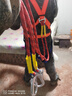 樂(lè )優(yōu)佰易 五點(diǎn)式安全帶 2米雙大鉤 安全繩高空作業(yè)施工防墜落 曬單實(shí)拍圖