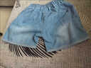 莎趣禾女童牛仔短褲2024夏裝薄款新款中大童兒童洋氣夏季褲子熱褲 4個(gè)蝴蝶結--短褲 140 曬單實(shí)拍圖
