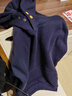 大嘴猴（paul frank）美式重磅連帽套頭衛衣男士秋冬季保暖寬松運動(dòng)長(cháng)袖厚外套上衫服裝 藏青色【加絨加厚】 2XL 【建議145-160斤】 曬單實(shí)拍圖