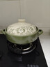 康舒國風(fēng)牡丹花蓋砂鍋家用大容量砂鍋干燒不裂一鍋多用陶瓷煲湯鍋沙鍋 國風(fēng)牡丹適合3-5人 3300ml 曬單實(shí)拍圖