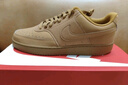 耐克男子透氣低幫運動(dòng)鞋冬季板鞋NIKE COURT VISION LOW CD5463 200亞麻/亞麻/麥黃/麻線(xiàn)黃 40.5 曬單實(shí)拍圖