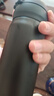 膳魔師（THERMOS）保溫杯不銹鋼水杯磨砂黑500ml保冷杯便攜JNL-502雙十一送禮 曬單實(shí)拍圖