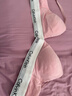 Calvin Klein內衣【摩登引力帶】女士ck舒適無(wú)鋼圈軟支撐性感聚攏深V厚墊文胸 P7A-椰青灰 75B 34B 曬單實(shí)拍圖
