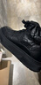 百麗厚底休閑短靴男牛皮高幫板鞋加絨8PE01DD4 黑毛里 43 曬單實(shí)拍圖