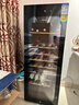 海爾（Haier）150升52瓶裝一級節(jié)能風(fēng)冷均溫保濕紅酒柜 客廳辦公室葡萄酒冷藏柜家用酒柜WS052WGHUD1國家補貼 曬單實拍圖