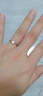 中國黃金（CHINA GOLD）鉆戒女鉑金鉆石戒指求結婚鉆戒生日禮物送女友老婆結婚紀念實(shí)用禮 鉑金守護一生戒指-24分真鉆石 曬單實(shí)拍圖