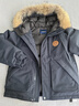 Teenie Weenie【何洛洛同款】2025新款男女同款工裝三防貉子毛保暖派克羽絨服 藏青 L (175) 曬單實(shí)拍圖